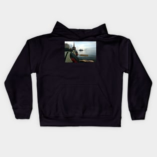 Evening calm Kids Hoodie